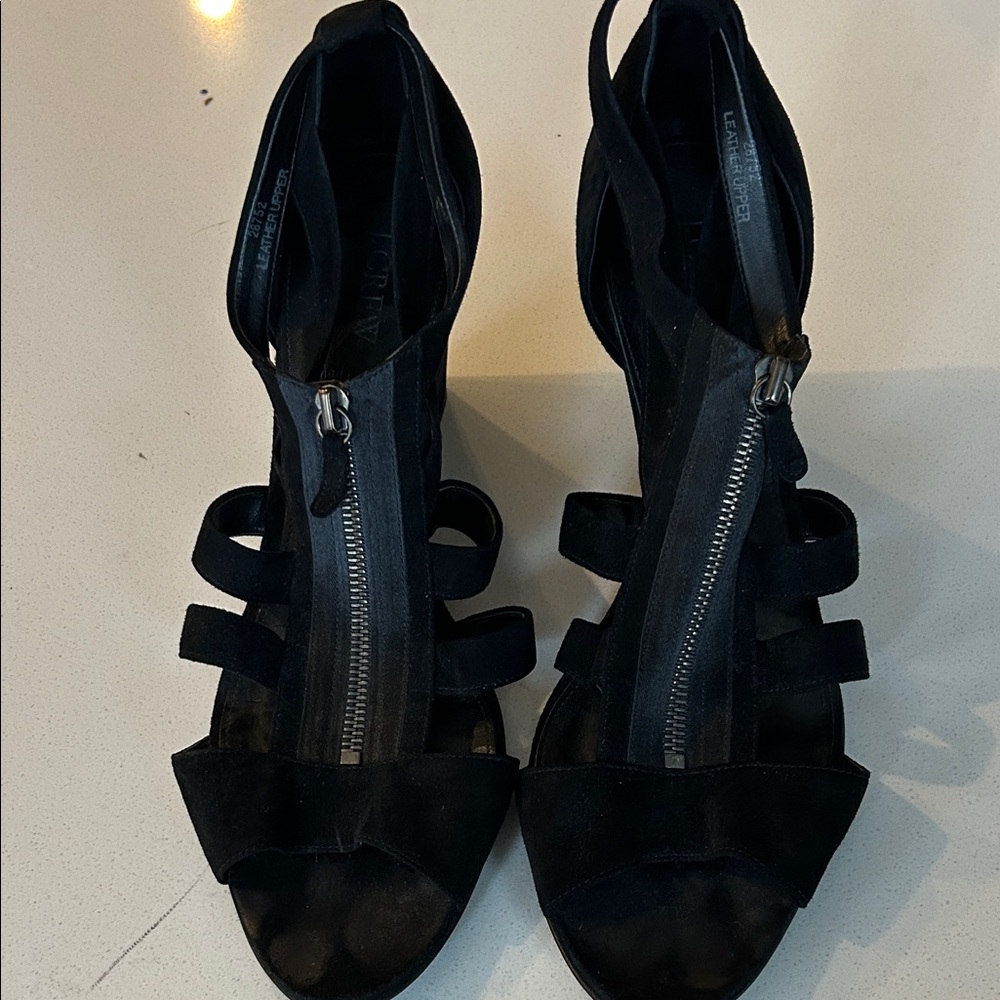 J Crew Black Women's Sandals-12